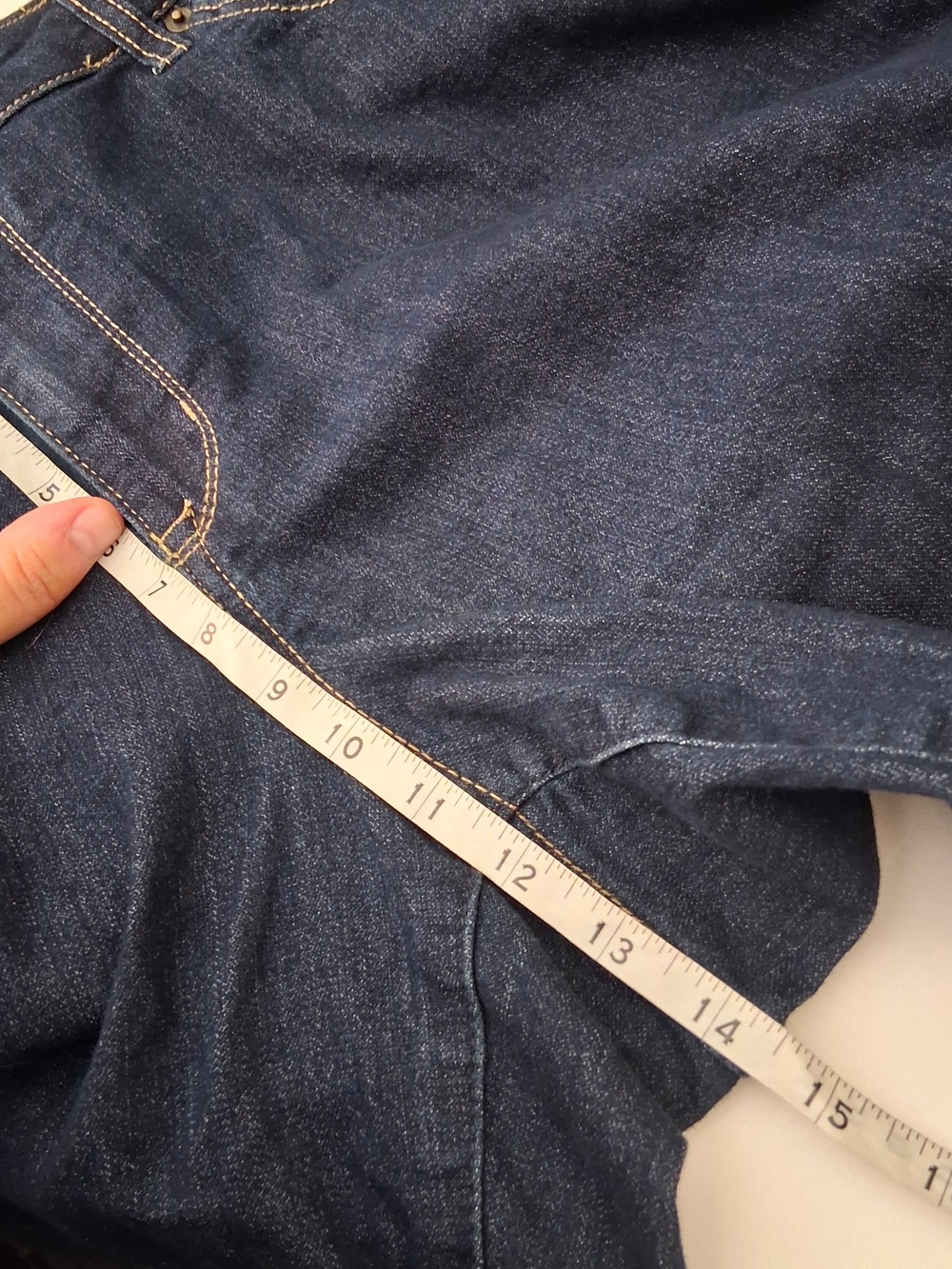 WESTPORT Straight-Leg Dark Blue Jeans Size 16 - Picture 7 of 8